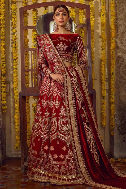 A Modern Regal Bridal Lehenga Set