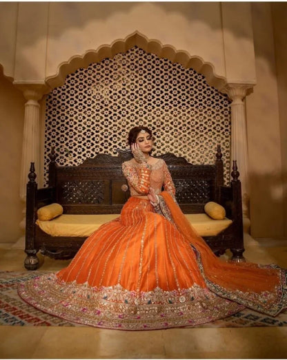 Beautiful Lehenga Choli For Mehndi