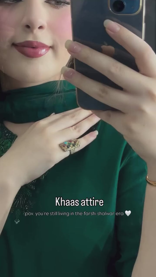 Customizable Luxury Handwork Dress — Ready to Ship by Khaas Attire